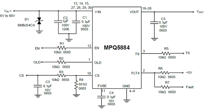 MPQ5884典型应用图