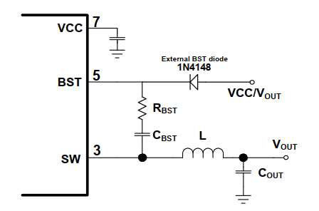 MPQ4220 External BST Diode 提升效率 - 汽车解决方案 - MPS技术论坛